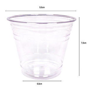 Copo Plástico RPET 280ml - Pacote 50 Unidades