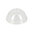 Dome Cover With Hole 78mm - Pack of 50 Units
