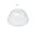 Closed Dome Lid 78mm - Pack of 50 Units