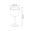 Copo Vinho Premium 250ml (PS)