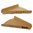 Triangular Pizza Holder "Save the Earth" - Pack 25 Units