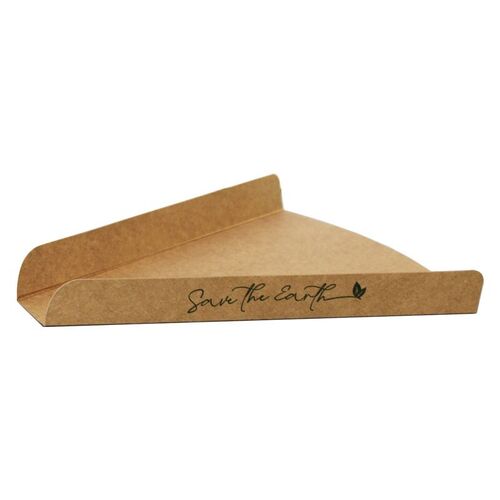 Triangular Pizza Holder "Save the Earth" - Pack 25 Units