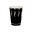 Copo Cartão Estampado Preto 180ml (6Oz) - Caixa Completa 1000 unidades