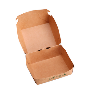 Small Hamburger Box “Save the Earth