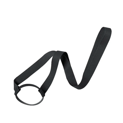 Lanyard Porta Vasos Negro – Manga de 100 Unidades